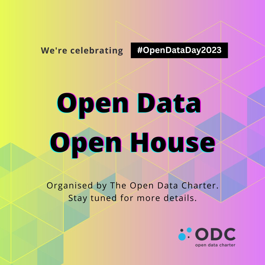 Open Data Charter (@opendatacharter) on Twitter photo We're always celebrating #opendata day, every day with <a href="/OKFN/">Open Knowledge Foundation (@okfn@fosstodon.org)</a> and the rest of the open community—but we're especially excited to try something new this year! We're always celebrating #opendata day, every day with <a href="/OKFN/">Open Knowledge Foundation (@okfn@fosstodon.org)</a> and the rest of the open community—but we're especially excited to try something new this year!