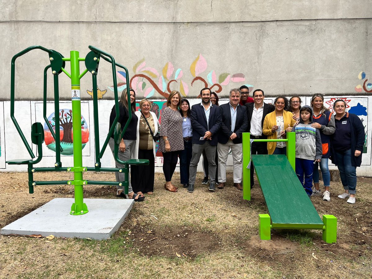 Nuevo Gimnasio al Aire Libre en Centro CATE de Montevideo 

Quedó inaugurado el nuevo gimnasio al aire libre para que personas con discapacidades que concurren al centro CATE puedan realizar actividad física al aire libre