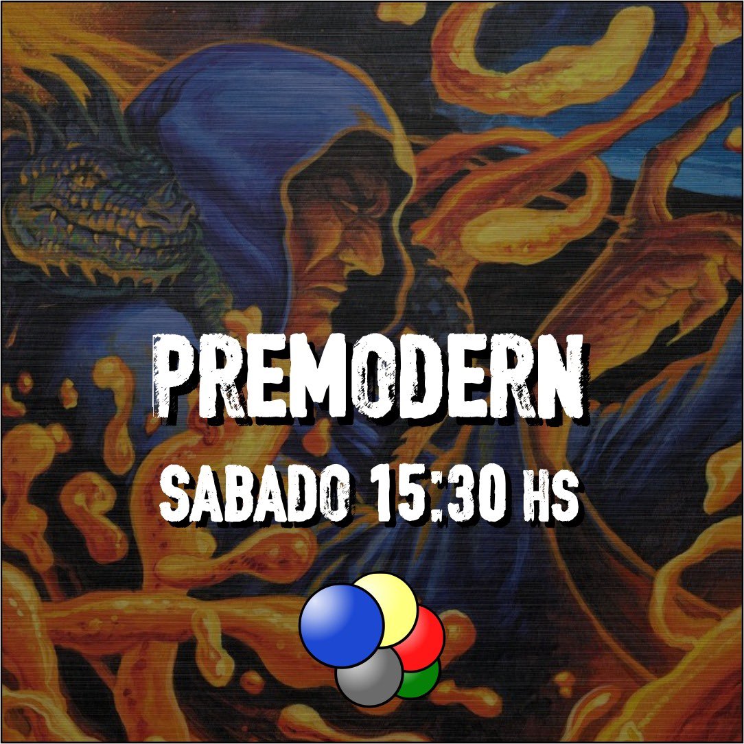 MaxiArguelloSo1's tweet image. Mañana volvemos al IRL PREMODERN de Sábado en @MagicLair #manija #premo #premodernlove #mtg #premodernmtg #premodernargentina #oldframecards #roadtochamps