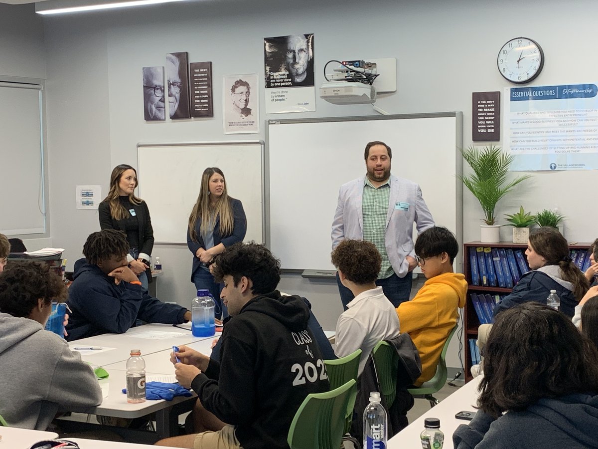 JA_SET's tweet photo. Many thanks to @VillageVikings for partnering with the #JACompanyProgram to help nurture our teen entrepreneurs! This year, we are in multiple classrooms, and we are excited to collaborate with them to also focus on launch lessons geared towards entrepreneurship! https://t.co/5jmtbvt4dO