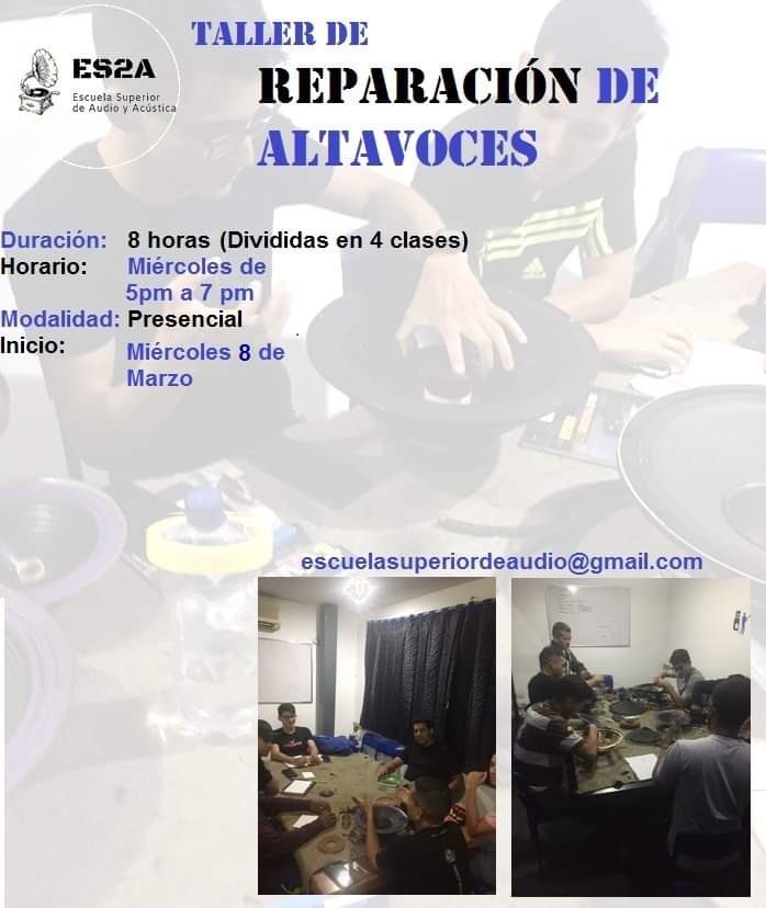 Escuela Audio es2a tweet media