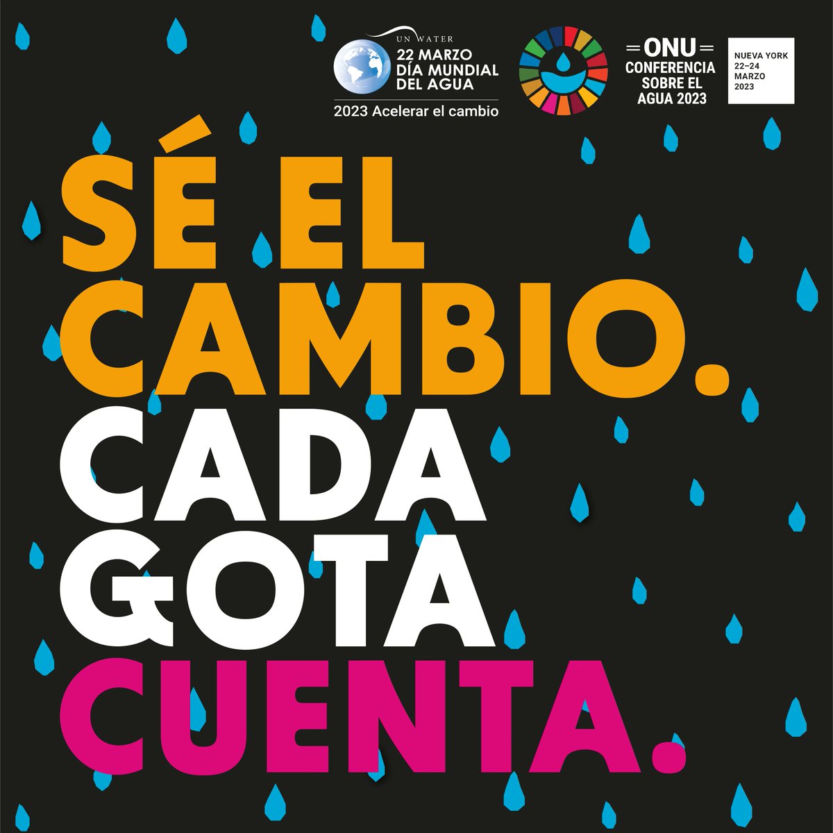 UN_Water's tweet photo. ¡Ayuda a crear el impulso necesario!
Sé el cambio y difunde las #WaterAction que podemos llevar a cabo para construir un futuro sostenible para todos. Comparte tus soluciones los días previos al #DiaMundialDelAgua en https://t.co/JeZs0DLzXS 
#WorldWaterDay https://t.co/jwNlgHwO5s