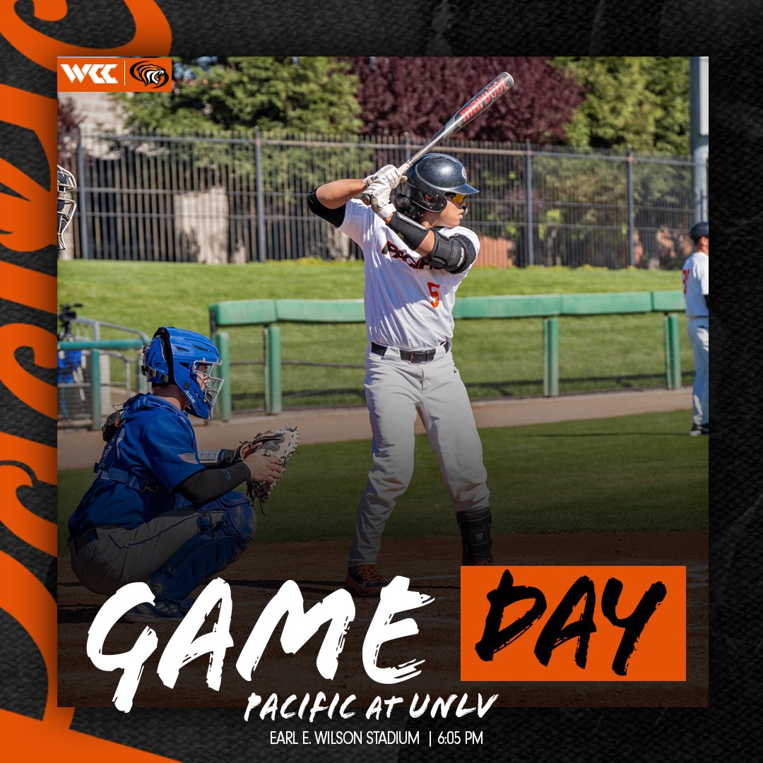 Pacific Baseball (@pacificbaseball) on Twitter photo The best day of the year has finally arrived! ITS OPENING DAY
🆚: <a href="/unlvbaseball/">UNLV Baseball ⚾️</a>
📍: Las Vegas
🏟: Earl E. Wilson
⏰: 6:05 p.m.
🎟️: <a href="/unlvtickets/">unlvtickets</a>
📊: tinyurl.com/23mdzhk8
🖥: tinyurl.com/53s5mu5s
#UpRoar The best day of the year has finally arrived! ITS OPENING DAY
🆚: <a href="/unlvbaseball/">UNLV Baseball ⚾️</a>
📍: Las Vegas
🏟: Earl E. Wilson
⏰: 6:05 p.m.
🎟️: <a href="/unlvtickets/">unlvtickets</a>
📊: tinyurl.com/23mdzhk8
🖥: tinyurl.com/53s5mu5s
#UpRoar