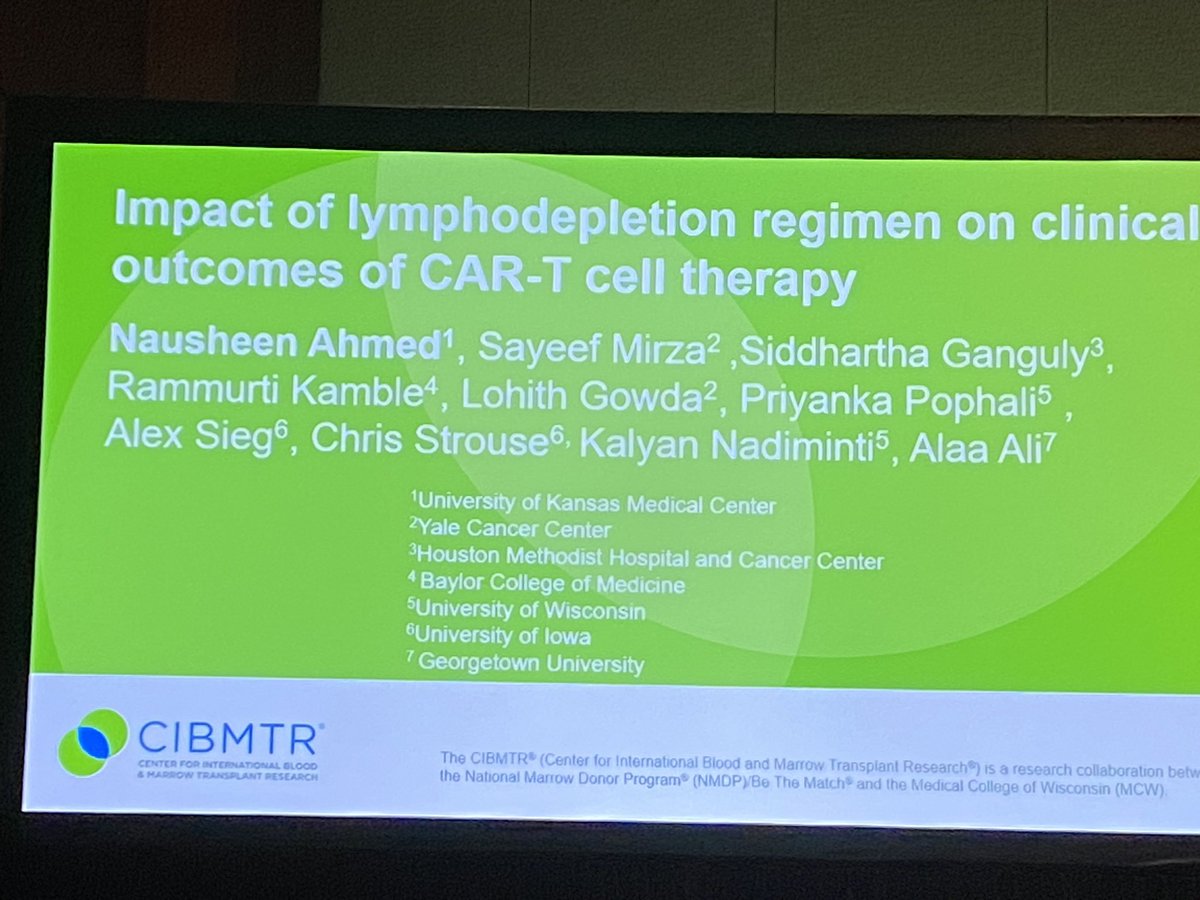 bmtdoc63's tweet image. Happening now. @NausheenAhmedMD presenting #CIBMTR proposal in Crystal J.