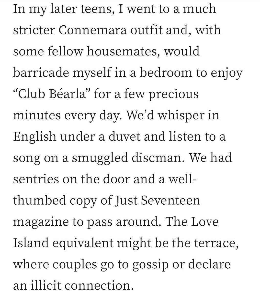 EmerTheScreamer's tweet photo. Emer McLysaght: Finally someone is stepping up and making Love Island in the Gaeltacht https://t.co/iR6HqVSt0a @IrishTimes https://t.co/c9EUrUaAeV