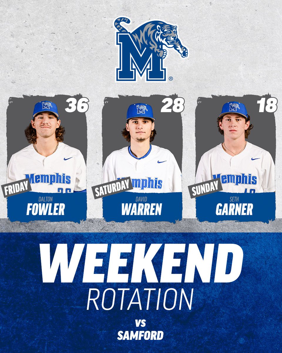 MemphisBaseball's tweet photo. 𝗦𝘁𝗮𝗿𝘁𝗶𝗻𝗴 it out like this.

#GoTigersGo | #ICE https://t.co/jKBYZQmbJU