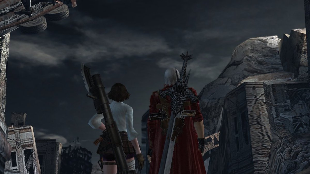 no_reeree's tweet photo. just came here to greet dmc3 a happy birthday <3 https://t.co/VXN8brtOJJ