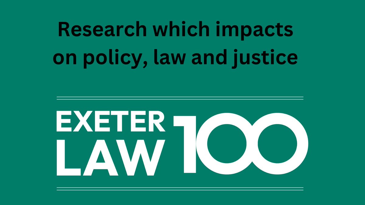 Exeter Law School (@exeterlawschool) on Twitter photo 1/2
More of our interdisciplinary work :
<a href="/DavidABarrett/">David Barrett</a> is looking at ways to increase female reps in #politics, a p’ship with Prof. Susan Banducci <a href="/femalebrain/">Susan Banducci</a> exploring the funding barriers women face standing as political candidates and campaign finance laws #ExeterLaw100 1/2
More of our interdisciplinary work :
<a href="/DavidABarrett/">David Barrett</a> is looking at ways to increase female reps in #politics, a p’ship with Prof. Susan Banducci <a href="/femalebrain/">Susan Banducci</a> exploring the funding barriers women face standing as political candidates and campaign finance laws #ExeterLaw100