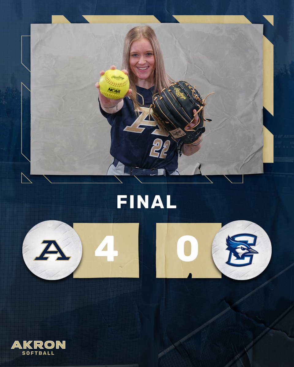 ZipsSB's tweet photo. ZIPS WIN!

Haley Croyle tosses one-hitter and strikes out 12, while Alexis Campbell plates a pair of RBI in @ZipsSB victory

#GoZips | @ZipsSB https://t.co/aT2zQCXhLg