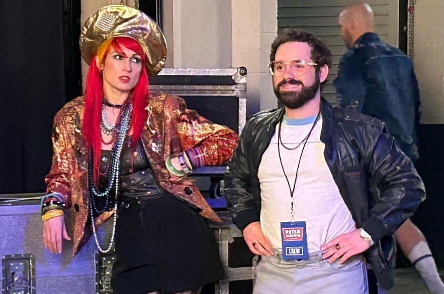 Tonight on #YoungRock, I make my return as the iconic Cyndi Lauper! Tune in tonight on <a href="/nbc/">NBC Entertainment</a>! <a href="/SevenBucksProd/">Seven Bucks Prod</a> <a href="/TheRock/">Dwayne Johnson</a>