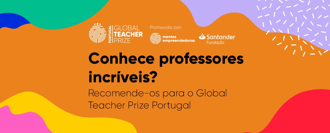 UniversiaPT's tweet photo. Estão abertas as candidaturas e as recomendações para o Global Teacher Prize Portugal, o “Nobel” para o melhor professor e que este ano conta com o apoio da Fundação Santander. Recomenda um professor que te marcou:  https://t.co/9Dgu9VsKVc https://t.co/3ZcUyP6DbS