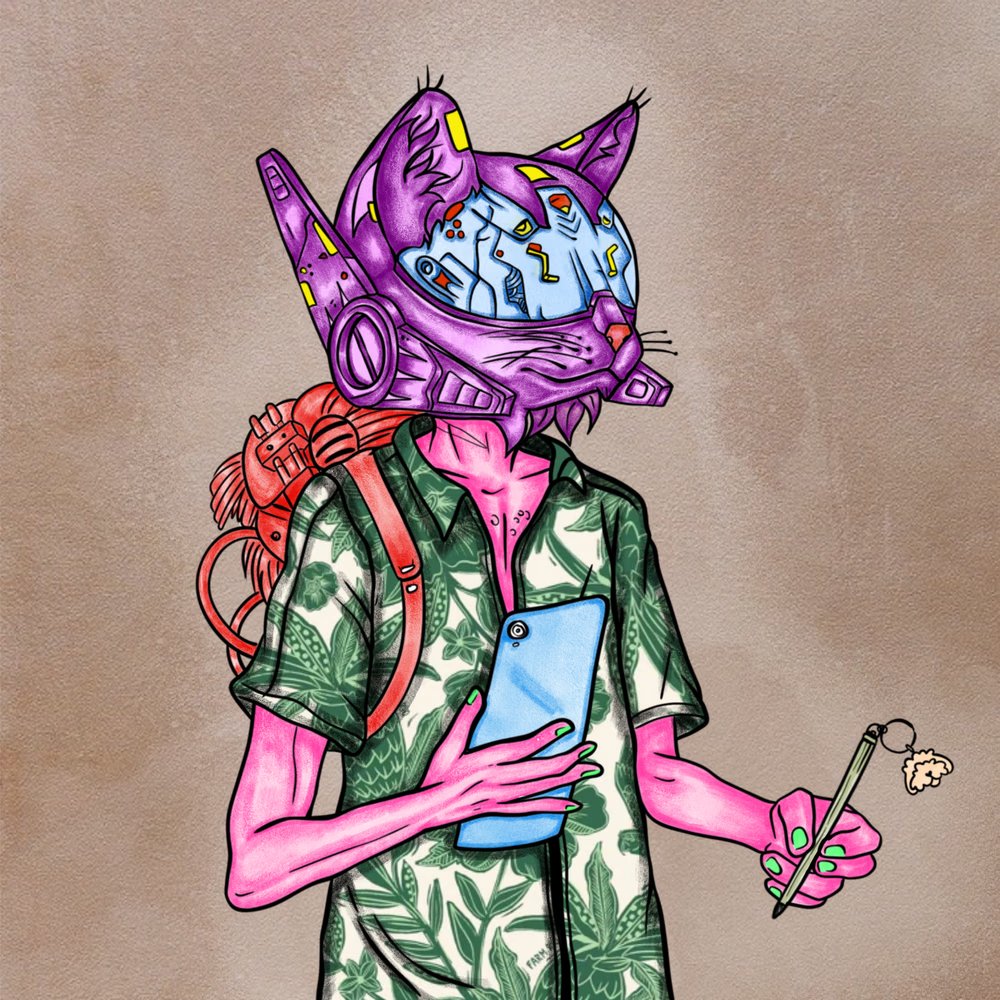 raw_eth's tweet image. Just got accepted as mod in @FunkariNft 
and I am ready to write down names! 
#Funkari