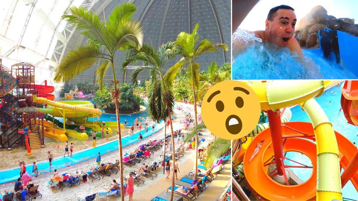 OMG this place is crazy! You need to watch this! WATCH HERE 👉youtu.be/Py1hh45Lu68 <a href="/TIresort/">Tropical Islands</a> #germany #waterpark #weekendmood #weekendfun #indoorwaterpark #biggestindoorwaterpark #beach #flumes #sun #fun #rapids #youtube @youtube