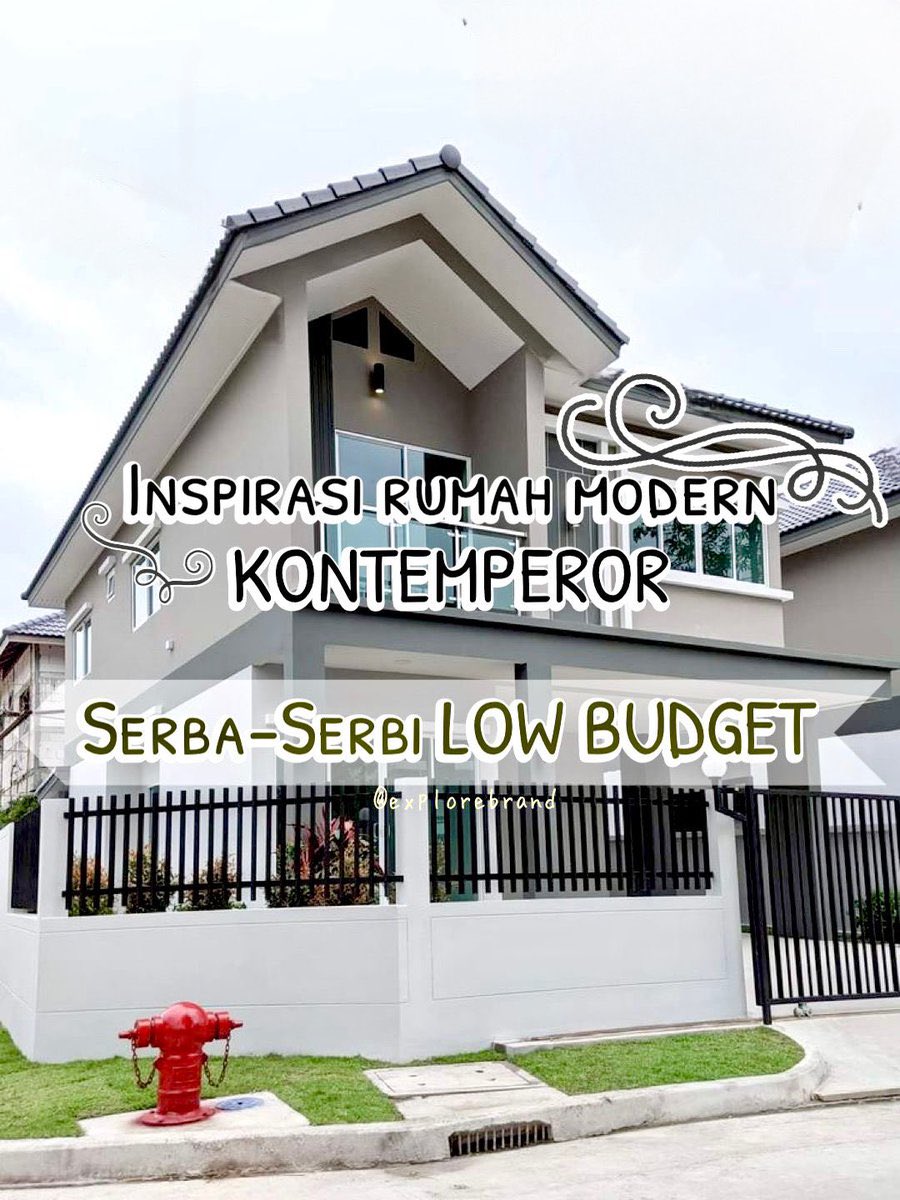 explorer_brands's tweet photo. Rumah Modern Kontemperor, Perabotan Modern Yg Pasti Low Budget.

— A Thread — https://t.co/ahCgrv0JRl