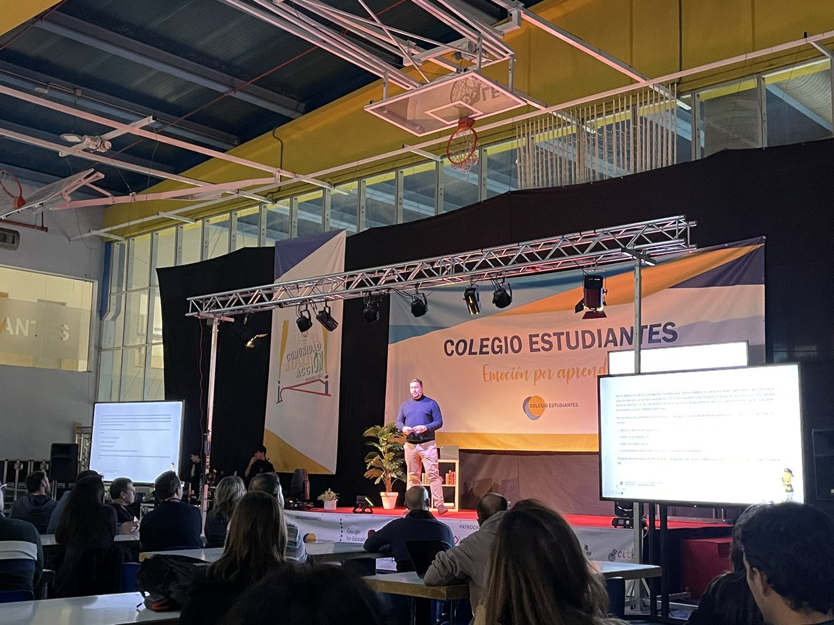 Comenzamos <a href="/GEGSpain/">GEG Spain</a> #GEGcumple10 con el grandísimo <a href="/GonzaloETC/">Gonzalo Romero</a> que siempre es un placer escucharle disparar el principio de un evento. Estamos listos desde el <a href="/ColeSantaGema/">Colegio Santa Gema Galgani</a> para disfrutar de este fin de semana