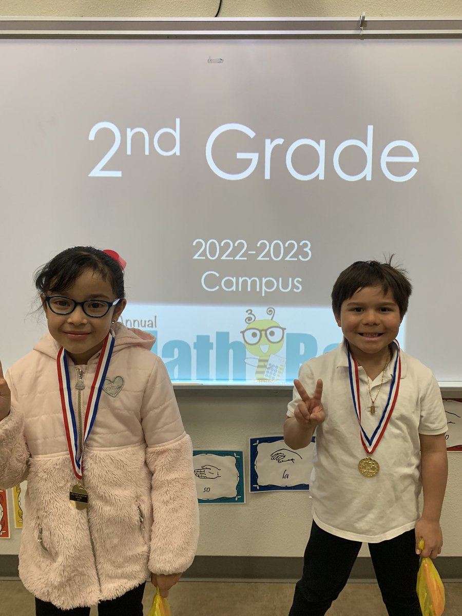 cperez_phe's tweet image. PHE Math Bee Winners! 🐝✨Congrats 2nd Grade! 💜✨ @PurpleHeart_ES #TeamSISD #MathBee
