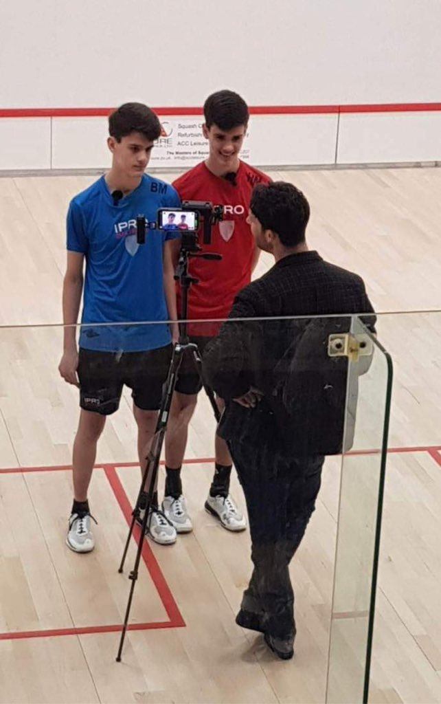🎥 BBC South East were at Crawley this morning talking to the Malik family &amp; Reka about the English Junior Championships! 

Their interview will be on BBC South East at 6:30pm tonight so keep an eye out 👀