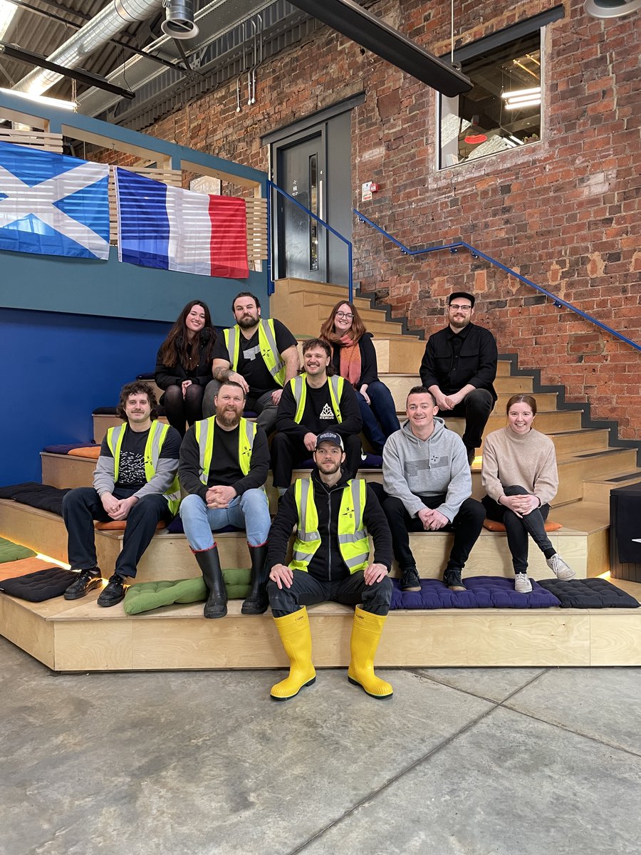 NorthBrewCo's tweet image. Welcome @atticbrewco!

Today we had Sam + Tim over, + we've cooked up the BIGGEST, JUICIEST DIPA EVER! 
Dry hopping with 23g/litre - Eclipse + Vic Secret
+ the trippiest artwork from @foldagain 

👀Keep your eyes peeled for more info coming over the next few weeks👀