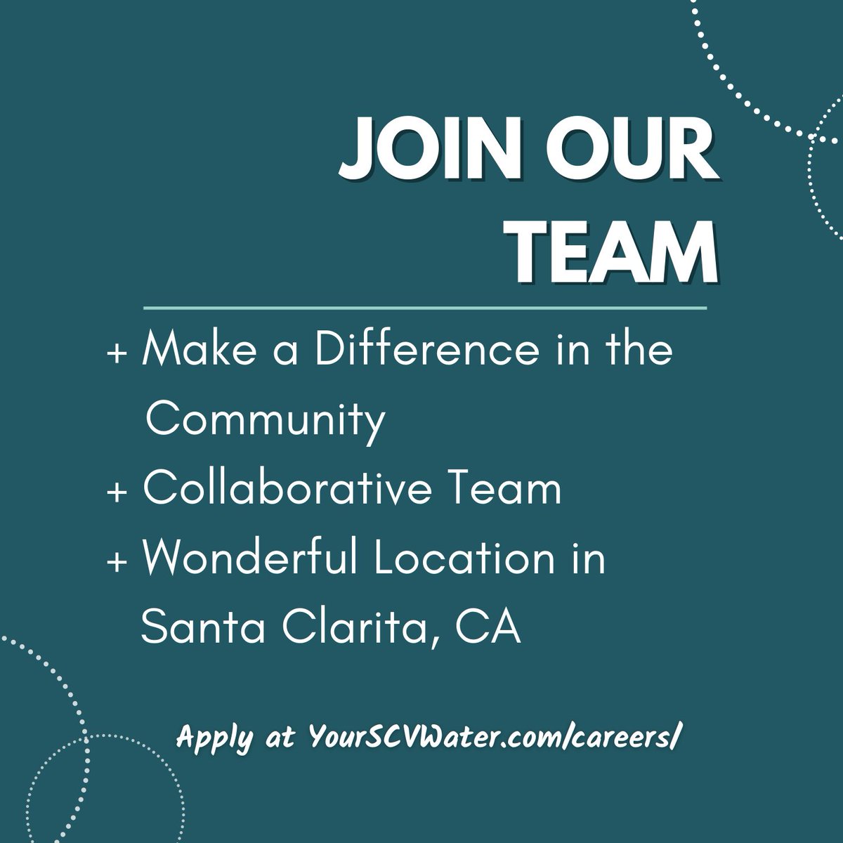 scv_water's tweet photo. Join #TeamSCVWater! We're hiring an Assistant Engineer in our Engineering Department. Apply by Feb. 24, 2023. To learn more or to apply, visit https://t.co/KhEGn4P89l. #SCVWater #WaterJobs #CAWater https://t.co/jlFVy0Z1R6