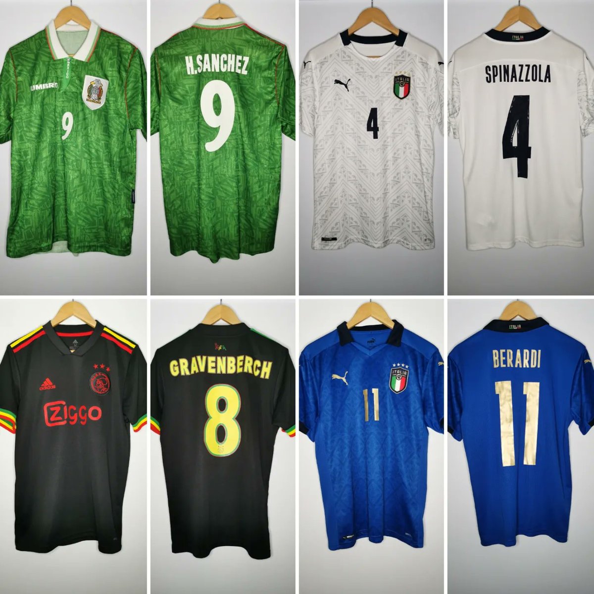FootballShirtie's tweet image. 💥 A taste of the stock hitting the site tonight - some absolute bangers in here folks!

😎 Going to have a raffle going also with your choice of shirt from 4 options (3 signed and one issued)

#AuthenticAlways #FSie #FootballShirts