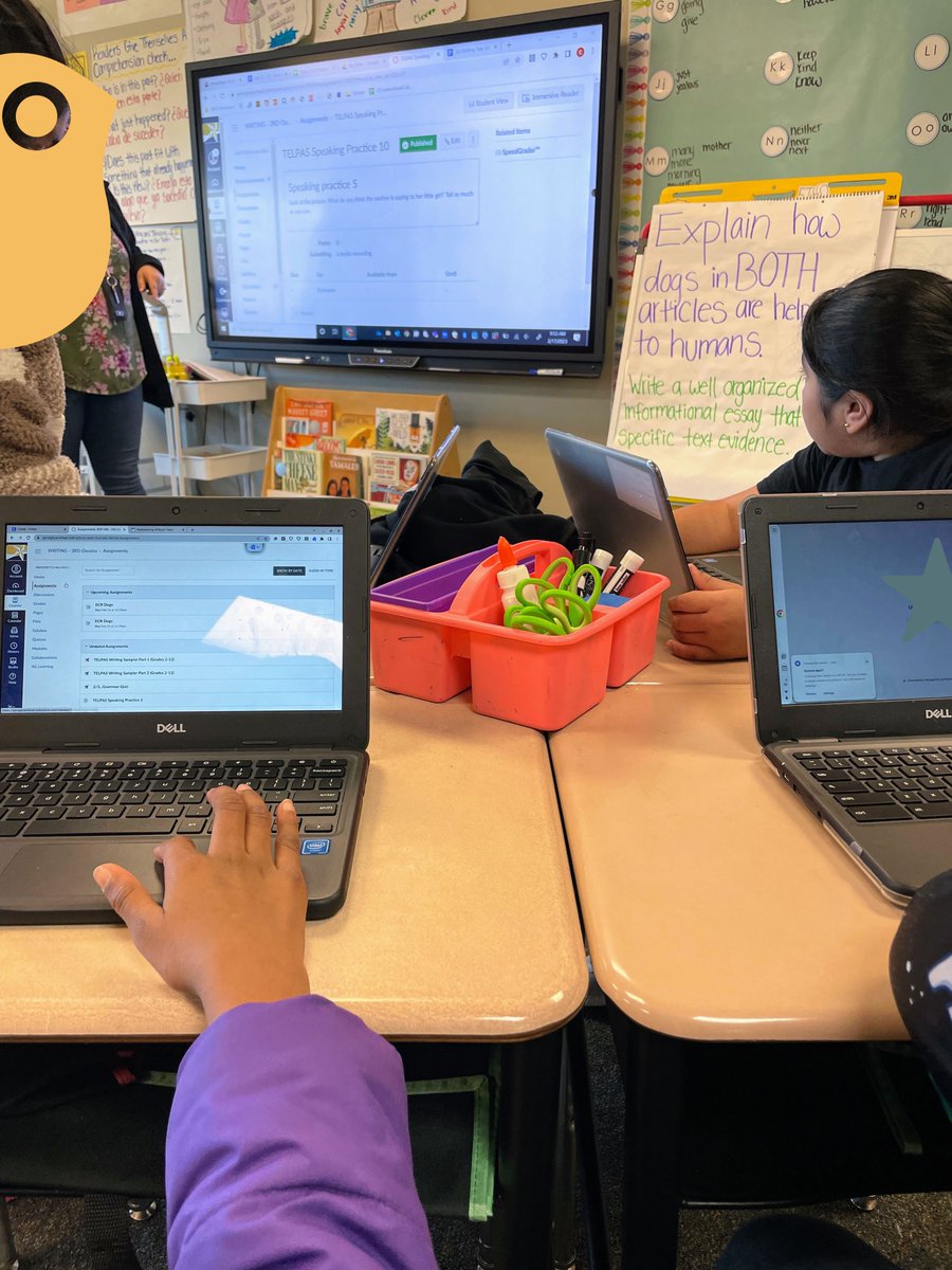 weisskEDU's tweet photo. I spy TELPAS practice with @Canvas_by_Inst & #KeyboardingWithoutTears. #SBISDDLD23 #LimitlessCuriosity @RidgecrestSBISD @SBISDEdTech https://t.co/e9VQYgfJjJ