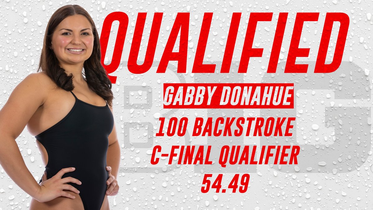 🚨Gabby to the 100 back C-final🚨