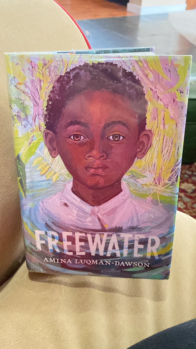 Luckylibrarian5's tweet photo. @AminaLuqman Gripping &amp; insightful Newbery Award winner! Can’t wait to share this novel with students. #Freewater #WNDB https://t.co/bFnM59zr23