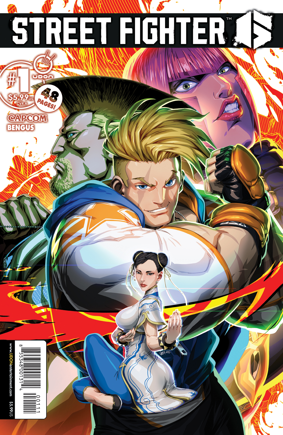 UDON Entertainment on Twitter: "👊The Street Fighter 6 #1 comic will be a weekly 48-page, 4-issue