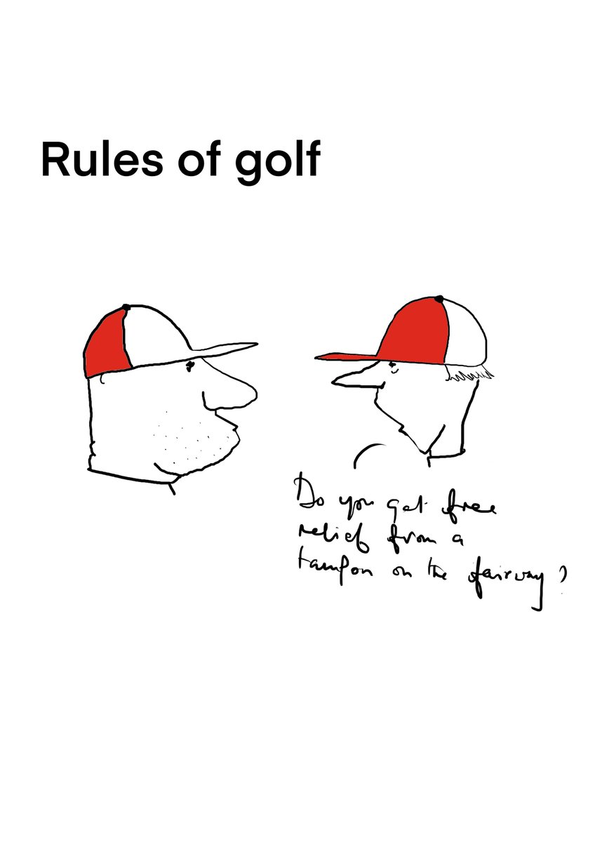AllmanPeter's tweet photo. @TigerWoods #tampon #rulesofgolf https://t.co/q2fq2mqw6v