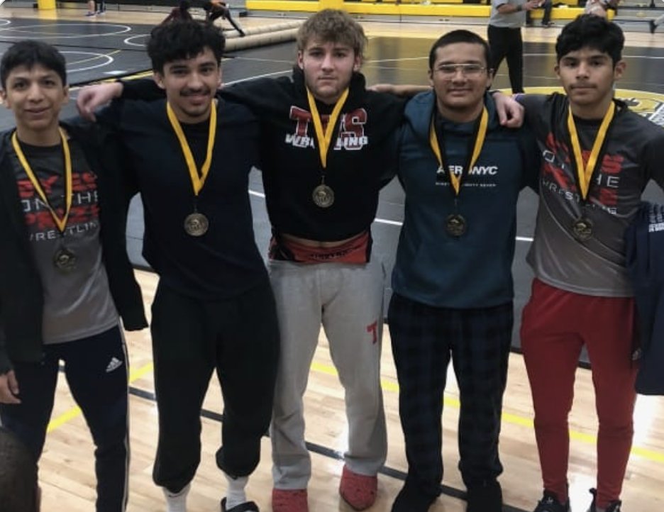 Good luck to our wrestlers who are competing in the State Championships this wknd- Josue Gomez, Eddie Torres, Owen Callicutt, Ramiro Gutierrez, &amp; Carlos Vasquez. Go get 'em fellas!! <a href="/THSAthleticsNC/">Thomasville Bulldog Athletics</a> <a href="/kevinBo55997125/">CoachB</a> <a href="/thomasvillehigh/">THS Bulldogs</a>