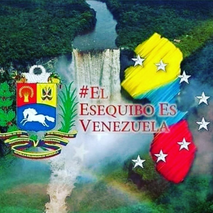 #ElEsequiboEsDeVenezuela
@2702_decarballo @AnnaR57602983 @Carol18ing  @Eilemspsuv @freddyp44055243 @gipsybell23 @MaianaNoguera @Luisali88921255 @Yoselin10325514 @MamJosefina1 @MkPatriota @Mile93_ @Nancy_pinto1 @PInsomne1 @MaryolyMaldona2@YosimarSurez1