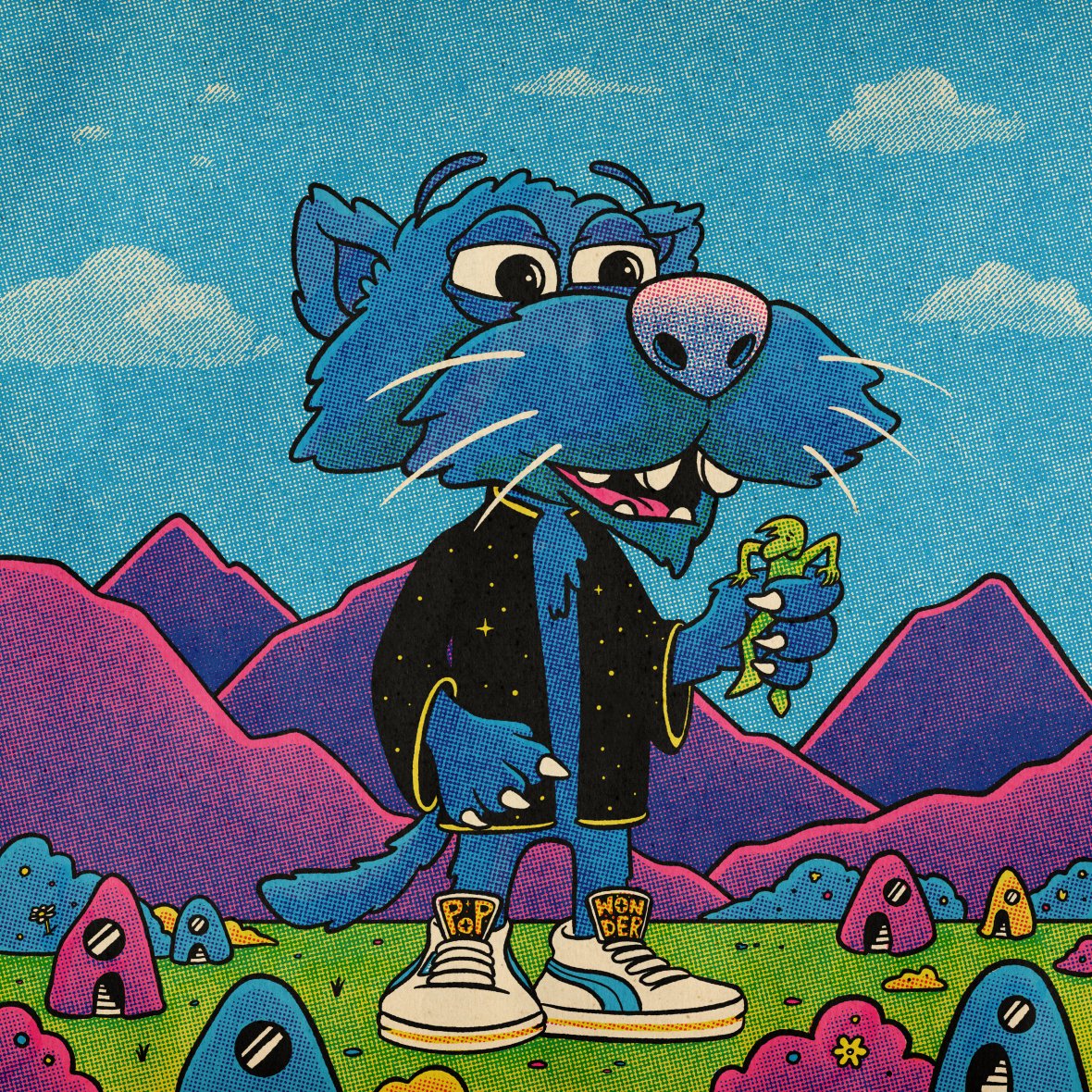 Introducing our next #SuperPUMA 1/1 made by the very talented <a href="/PopWonderNFT/">Pop Wonder 🪐</a> 👀

We are thrilled to work with so many amazing artists to bring our collection to life 🌱

RT if you hope to mint this one!