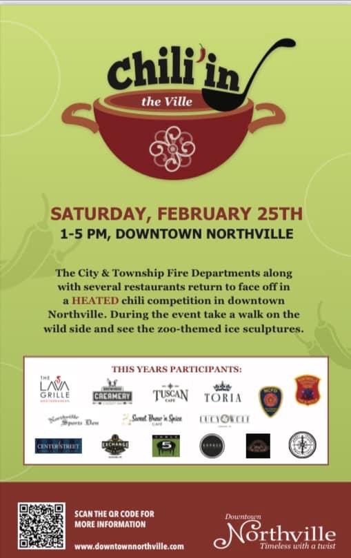 Downtown Northville on Twitter "Chili in the Ville returns to Downtown