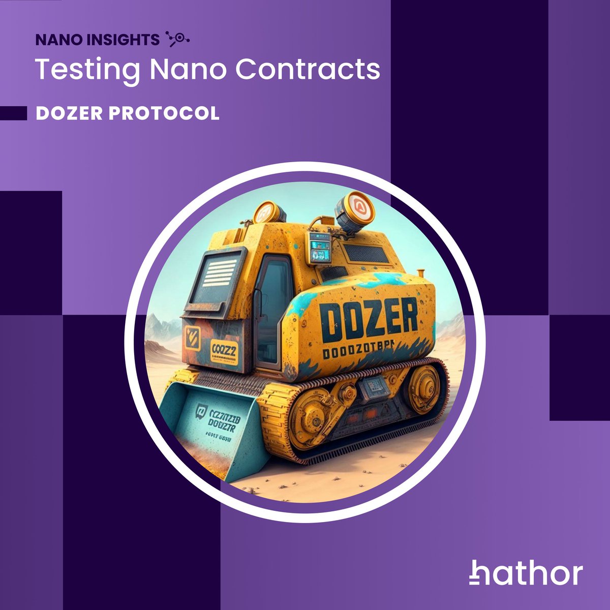 New Podcast!🎙

This series focuses on the testing phase of #NanoContracts.

In this introductory episode, we are joined by <a href="/DozerProtocol/">Dozer.finance</a>, to learn about their background &amp; ambitions.

Listen now 👉 bit.ly/3YE8yil

#BuildOnHathor #Blockchain $HTR