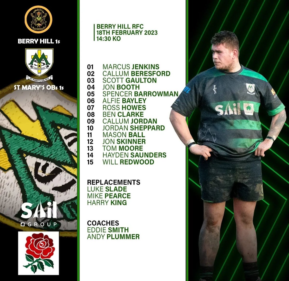 SMOBRUGBY's tweet photo. Here's your 1st XV for tomorrow's challenging game away v @berryhillrfc 2pm KO not 2:30 as on the teamsheet
@GRFUrugby @local_rugby @BS_Matters @swsportsnews @BSDistrictRugby
#UTS #Impavidus #GoWell https://t.co/SWnaKUcqDV