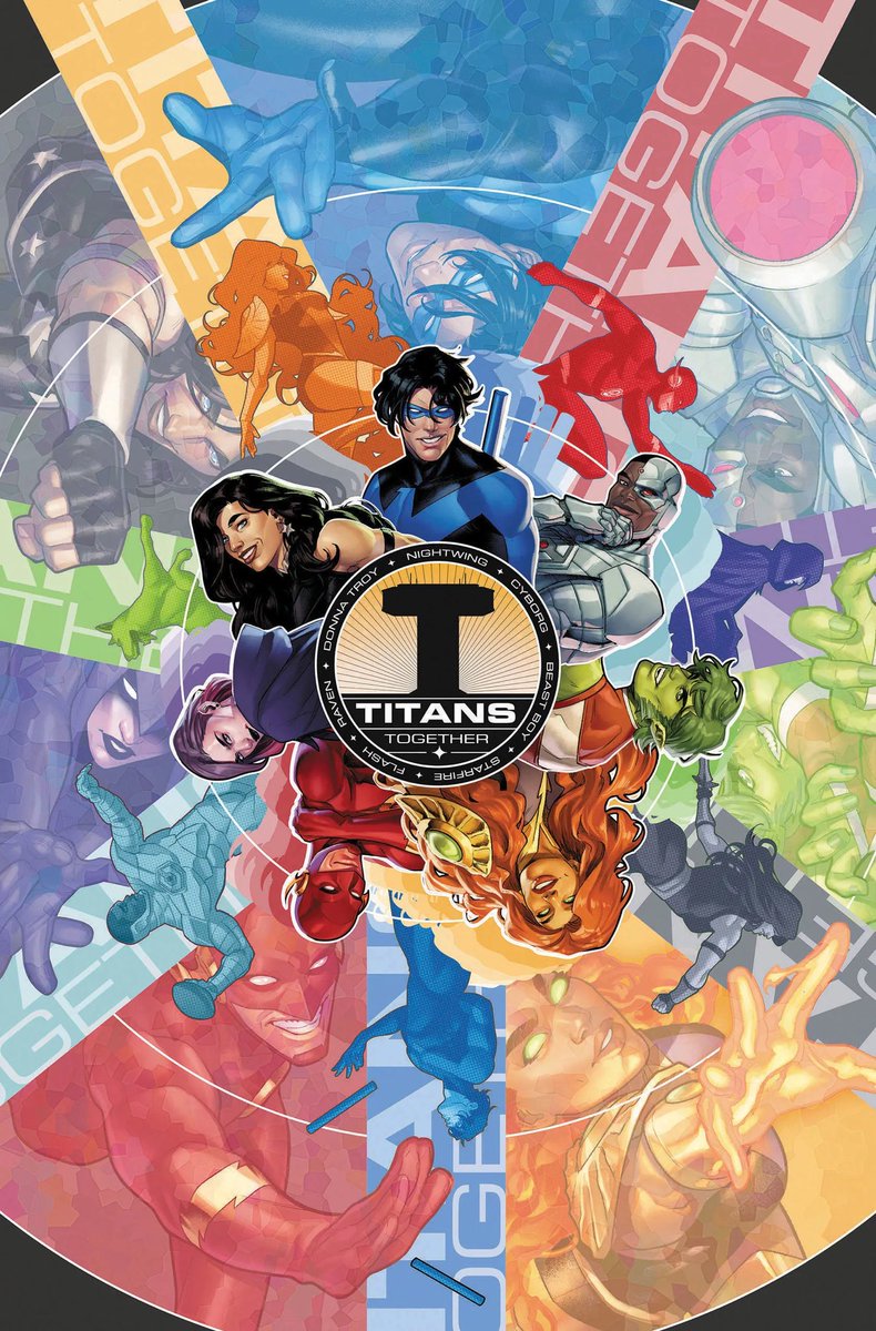 dailykory's tweet photo. ✰ The Titans on the cover &amp; variants for Nightwing #104, art by Bruno Redondo, Jamal Campbell, &amp; Amancay Naheulpan out 5/16! https://t.co/C2PfAlkcyd