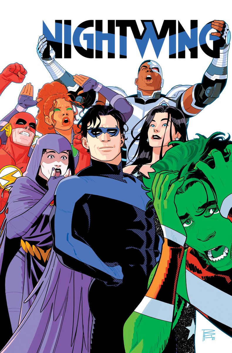 dailykory's tweet photo. ✰ The Titans on the cover &amp; variants for Nightwing #104, art by Bruno Redondo, Jamal Campbell, &amp; Amancay Naheulpan out 5/16! https://t.co/C2PfAlkcyd