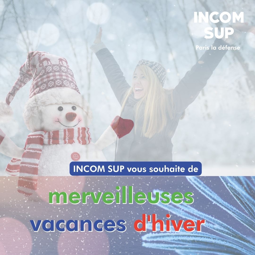 Incomsup's tweet photo. Profitez de ce temps pour vous amuser, vous reposer et passer des moments inoubliables avec vos proches et revenez nous en pleine forme.#holydays #management #businessschool #incomsup https://t.co/KecaHwUMVj