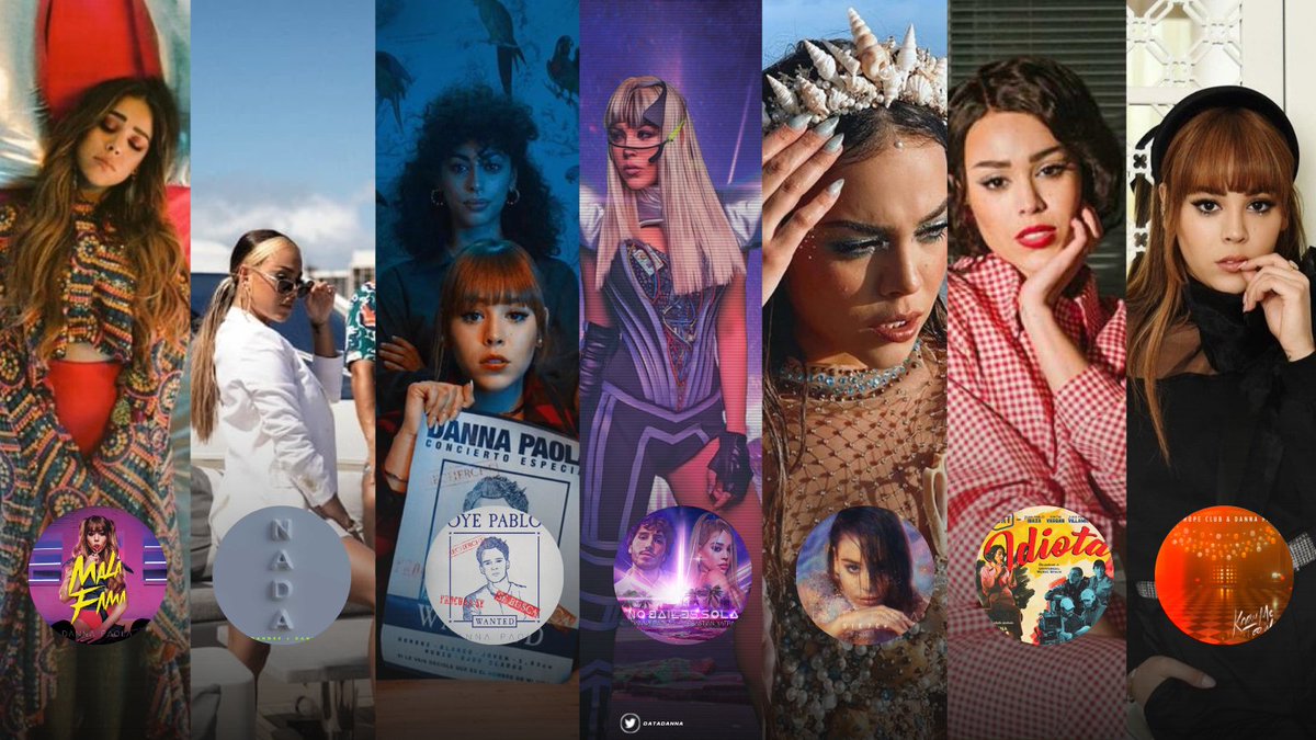 DataDanna's tweet photo. .@DannaPaola extiende su récord como la cantante mexicana en la HISTORIA con más canciones que pasan los 100M de streams en Spotify, teniendo actualmente 7.

— ¡Felicidades Danna! 🎊 https://t.co/nS2sWQFQNT