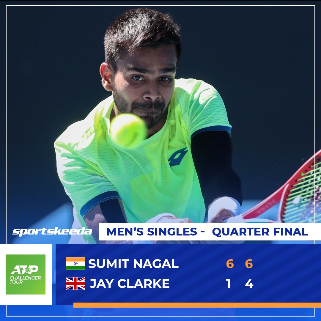 Sportskeeda on Twitter "Sumit Nagal storms into the semifinals of the