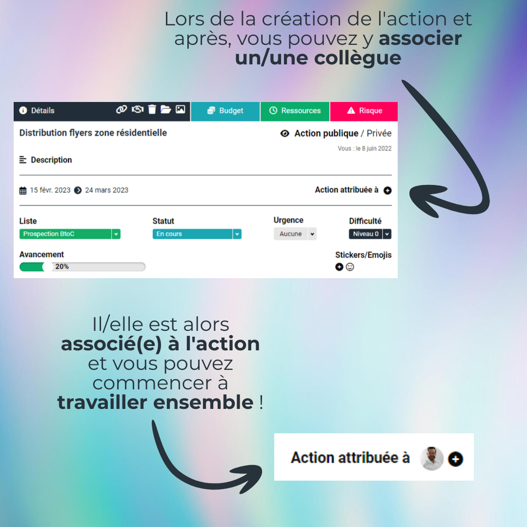 teamyookkan's tweet photo. 💡 Crée une action
👯‍♂️ Associe-la à un/une de tes collègues
📈 Travaillez ensemble, à distance
⏳ Gagnez du temps et de l’argent https://t.co/S0VUEn4SNd