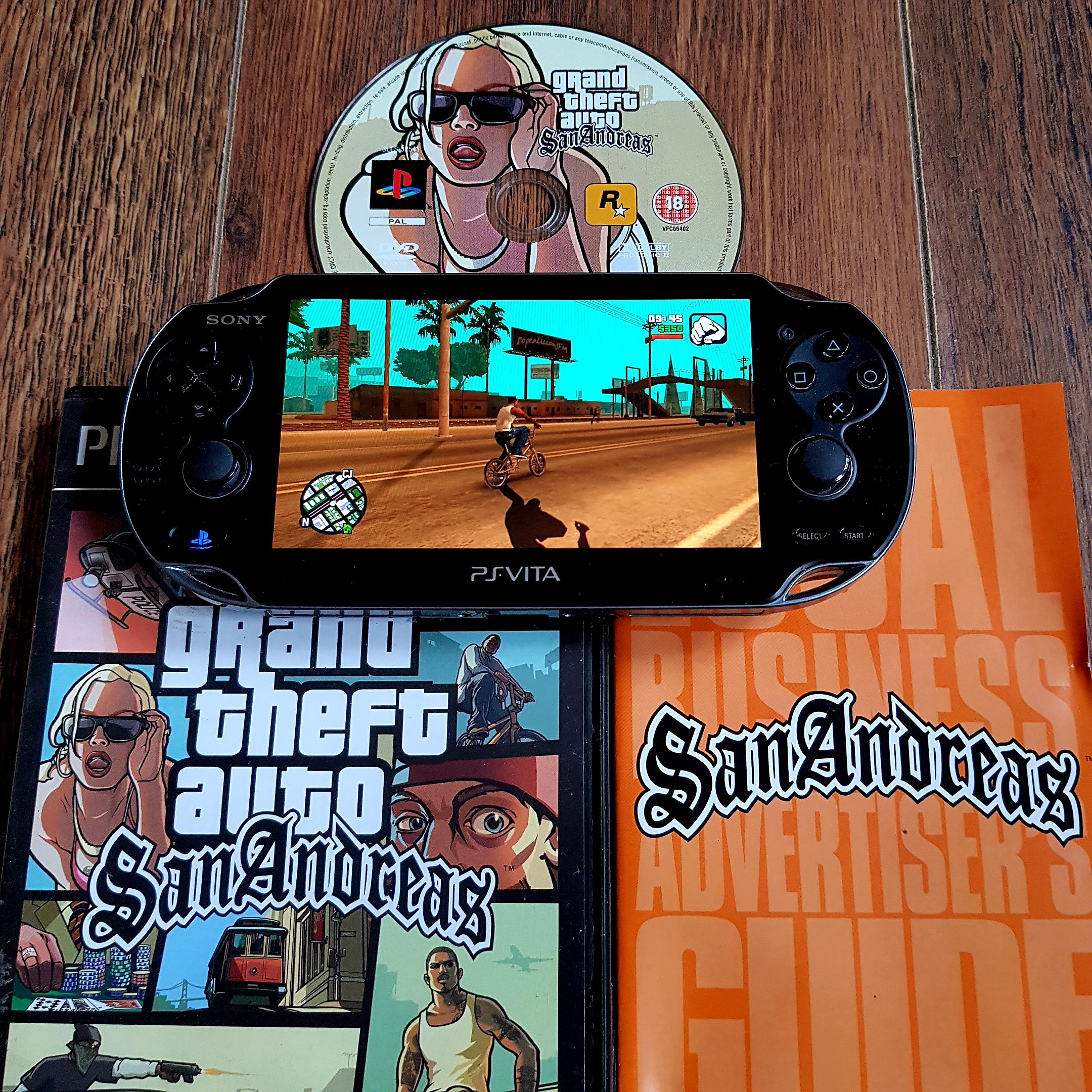 Grand Theft Auto: San Andreas' PS Vita port released