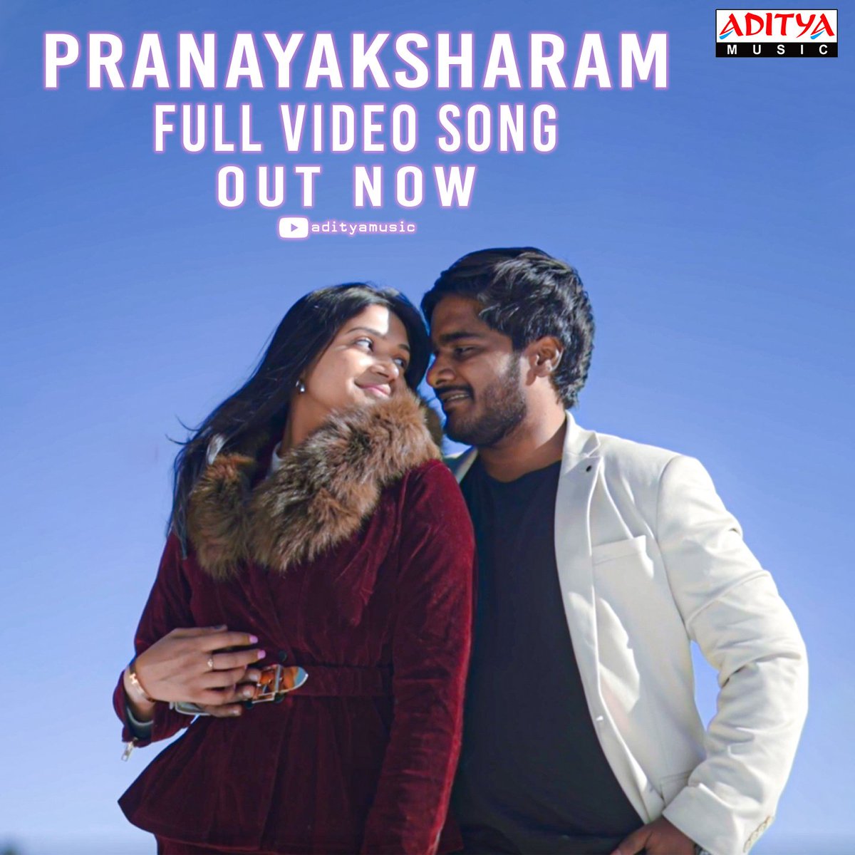 adityamusic's tweet photo. A soul-filling melody #Pranayaksharam video is out now

► https://t.co/Y676ISbhro

#PranayKumar #Akshara #RRDhruvan #AlaRaju #PolakiVijay #BanothSuman @adityamusic https://t.co/DozJNZlFYA