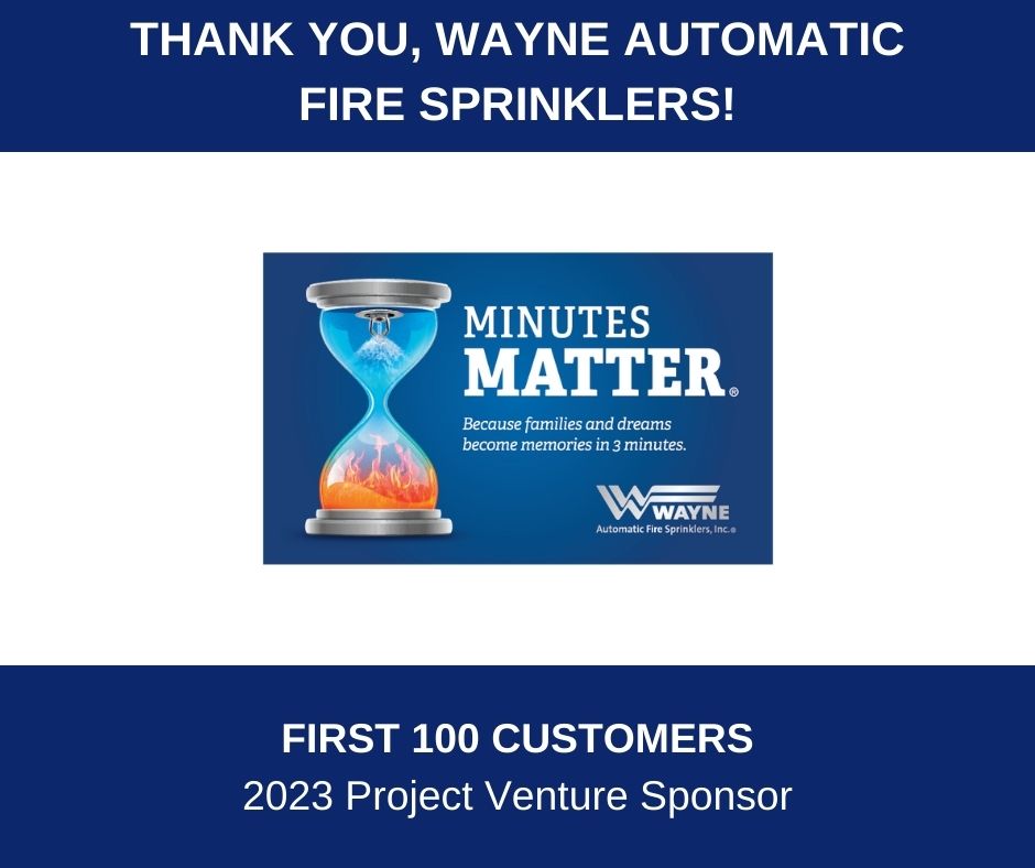 Abletrust's tweet photo. We’re happy and grateful to announce #WayneAutomaticFireSprinklers has joined the ranks of our 2023 #ProjectVenture sponsors at the First 100 Customers level! Thanks so much for your support of this year’s competition! #HighSchoolHighTech #HSHT #inclusiveflorida https://t.co/6wcHo8nQp3