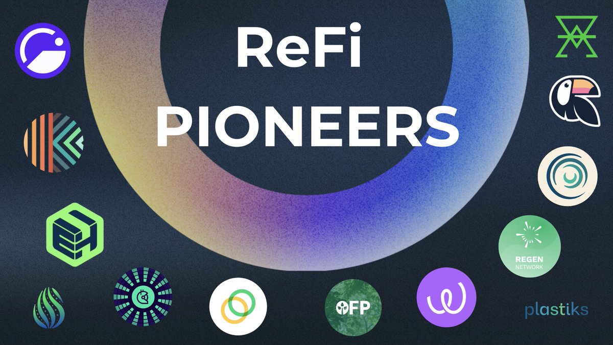 ReFi DAO's Regenerative Finance Pioneers Selection