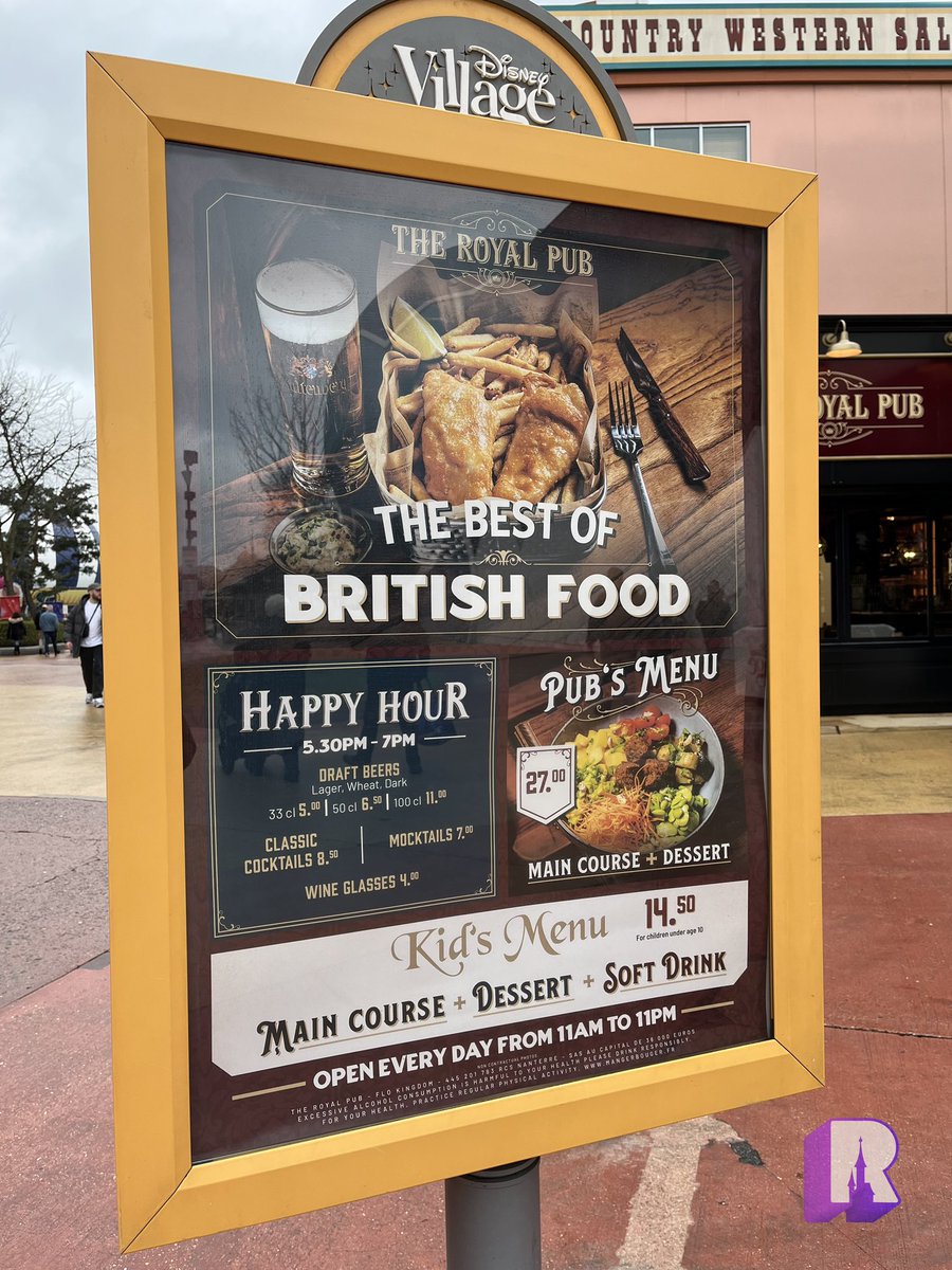 DLPReport's tweet photo. It’s the “Best of British Food” at Leicester Square tourist trap prices! https://t.co/3iCJL3jeOF