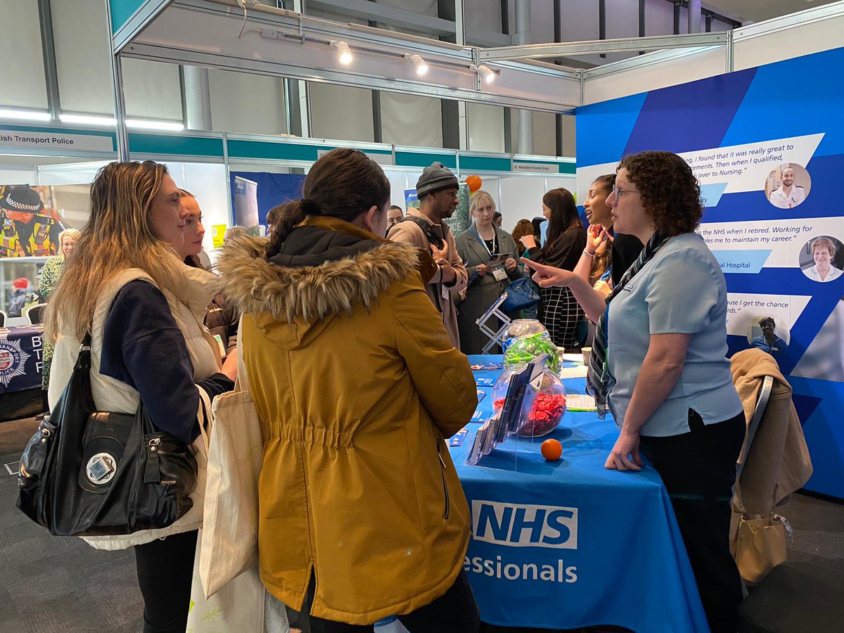 NHSPbank's tweet photo. We had a great time meeting skilled Nursing professionals at the @NursingJobsFair  event in Manchester last week - thank you to everyone that stopped by. Looking forward to the next RCNi event in Birmingham on the 8th March!

Discover our #NHSPbank: https://t.co/pHBXtIG3JF https://t.co/NC27FZ2mo6