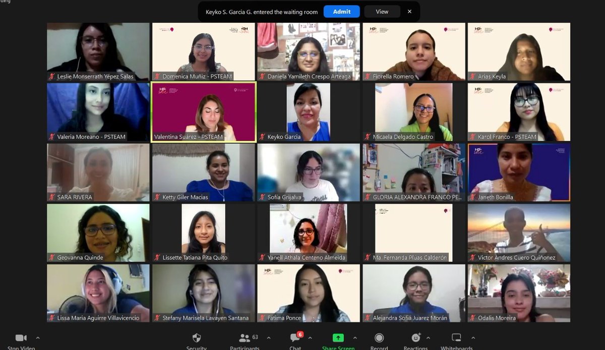 Tod@s podemos generar un cambio... gracias a <a href="/PSTEAMec/">Politécnicas en STEAM</a>  por su visión... Un verdadero trabajo en equipo 😃