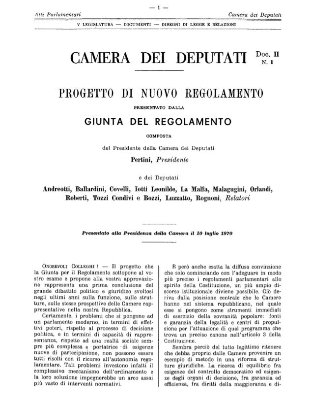 Montecitorio's tweet photo. #18febbraio 1971 - approvato il nuovo Regolamento della Camera dei deputati.
Seppur più volte aggiornato, integrato e modificato, il Regolamento disciplina ancora oggi l'attività ed il funzionamento della Camera: https://t.co/v6DSAjLy4Y
#StoriadItalia #OpenCamera #WikiNorme https://t.co/mTtW1wPOPQ