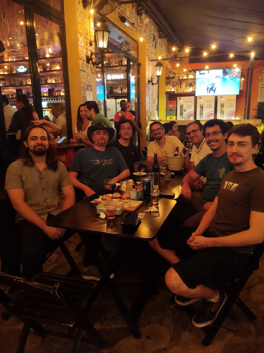 Toradex's tweet photo. Party atmosphere! It's #Carnival in Brazil, and our local team took our IT specialist, Alex, for a round of good ol' Brazilian fun - guess who the cowboy hat really belongs to!๐ค ๐ https://t.co/vg526ytZCo
#ToradexBrazil #BrazilOffice #OneTeamToradex #OneTeam #Carnaval2023 https://t.co/qjTcI1l8Z7